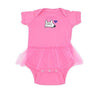 stinky dog kids pink ballerina tutu onesie bodysuit