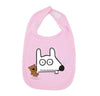 Stinky Dog Teddy Bear Baby Bib