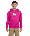 Stinky Dog pink hoody sweatshirt