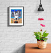 room decor stinky dog framed print laundry