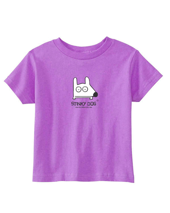 Stinky Dog Toddler Classic Lilac T-Shirt